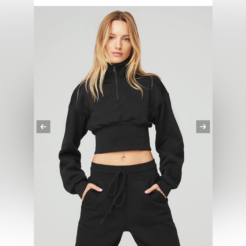 ALO yoga VIXEN FLEECE 1/4 ZIP